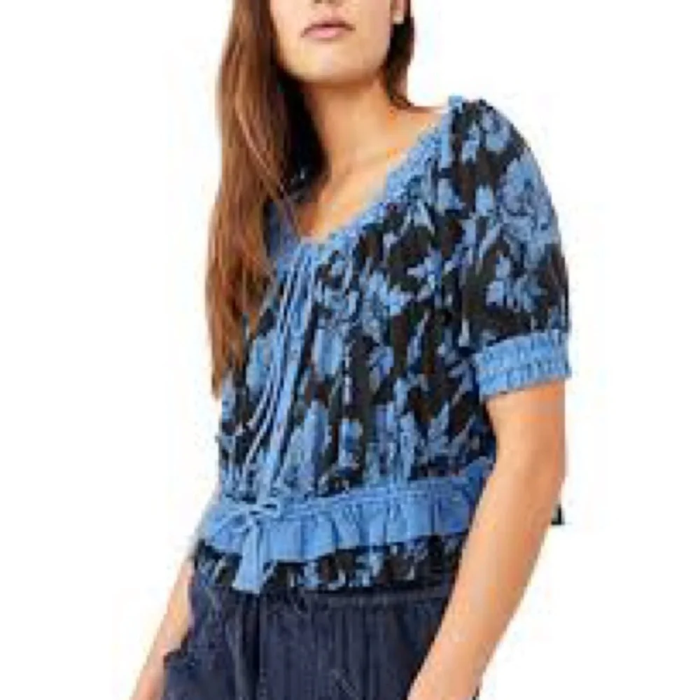 Free People Perfect Day Gathered Top